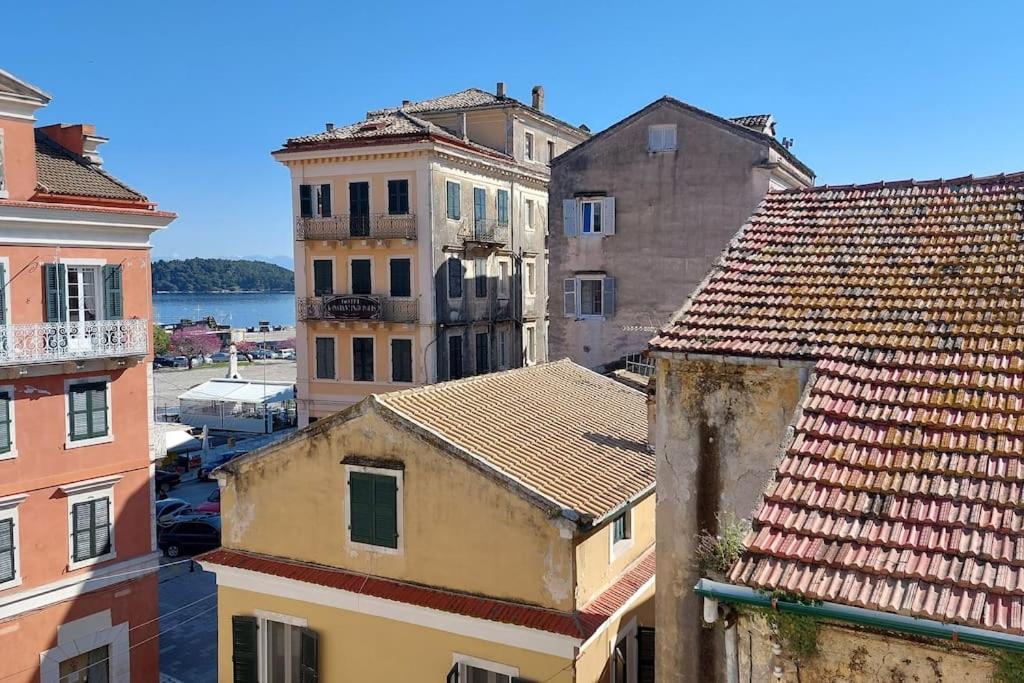 Old Port View Apartment, Διαμέρισμα Στο Κέντρο 2 Υπνοδωματίων Corfu  외부 사진